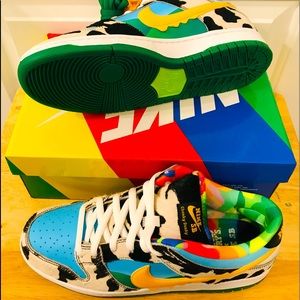 Nike SB Dunk Ben & Jerry IceCream chunky dunky NEW